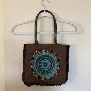 Lollipops Paris Atelier Beaded Handbag Shoulder Bag Purse